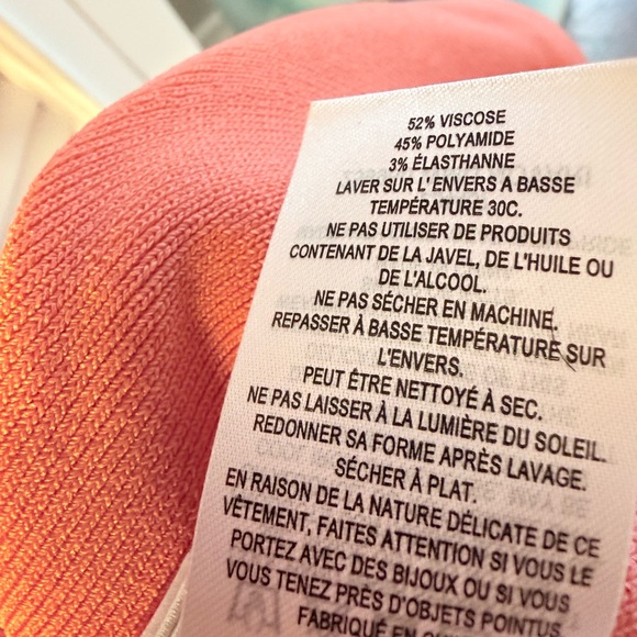 Ted Baker Size 3/US 8-10 Novari Ruched Rib Knit Sleeveless Bodycon Dress Coral - Picture 12 of 12